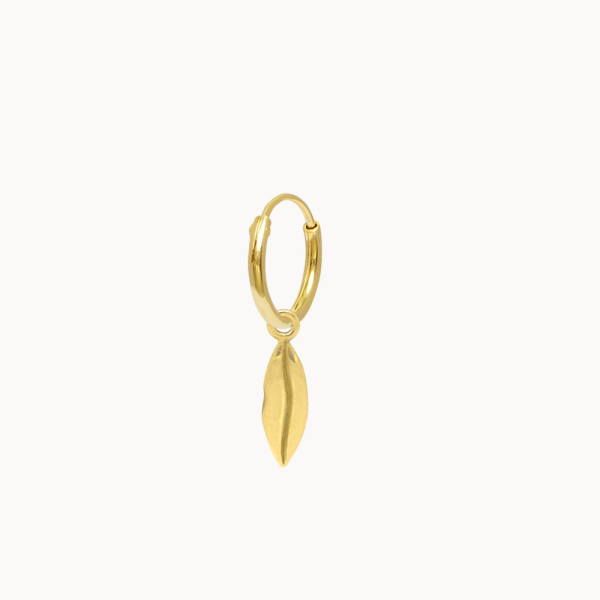 Lips - oorring (1st) - goud