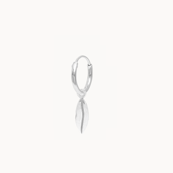Lips - oorring (1st) - zilver