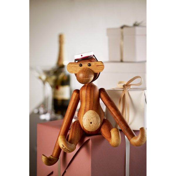 Monkey - houten figuur - small - Afbeelding 2