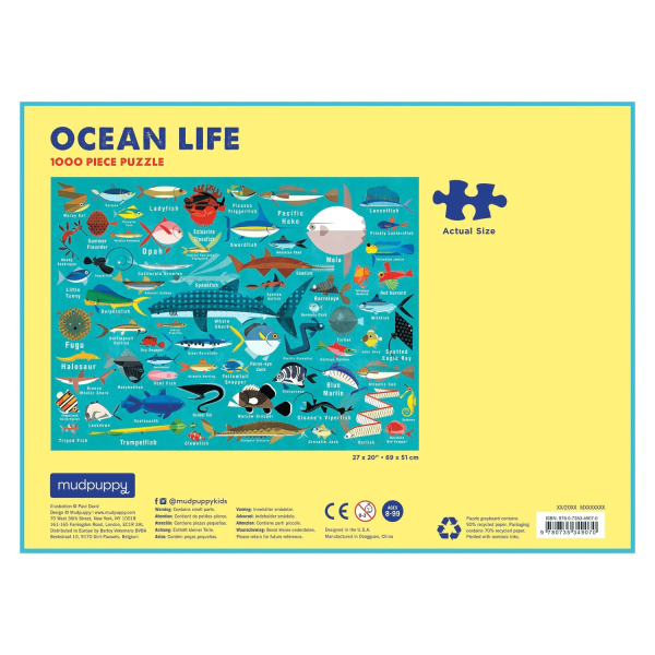 Puzzel - ocean life - Afbeelding 3