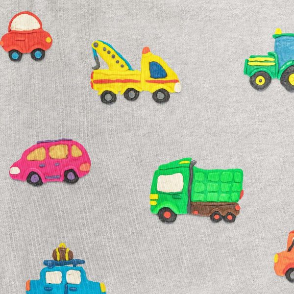 Jumpsuit baby – clay cars - Afbeelding 2