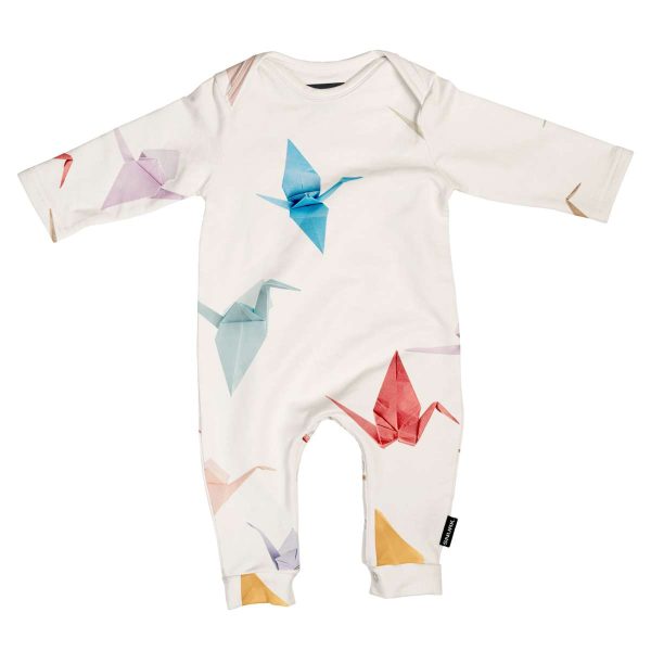 Jumpsuit baby – kraanvogels