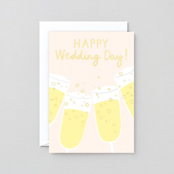 Happy wedding day - wenskaart