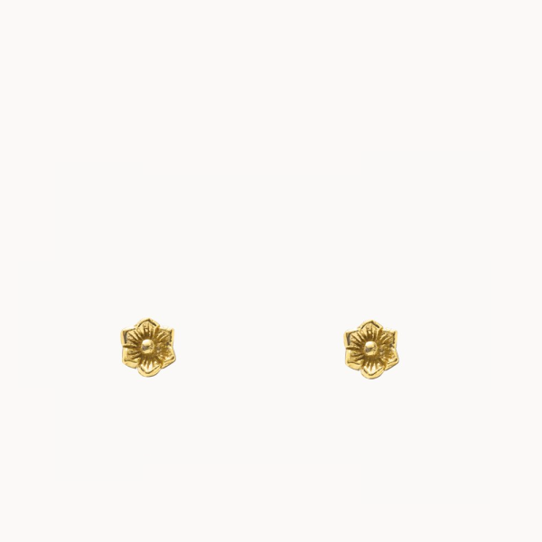 Wildflower studs - goud