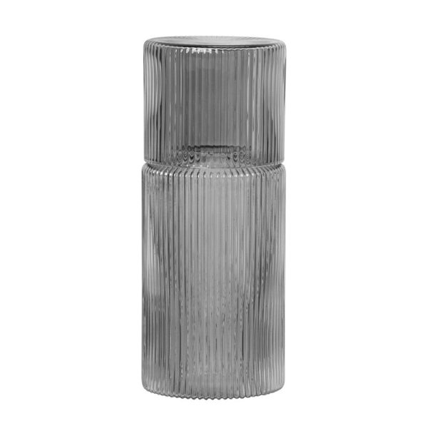 Ripple - karaf set - small/smoked - Afbeelding 2