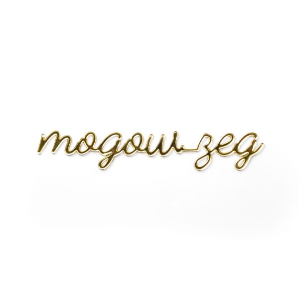 A5 quote - mogow zeg - goud