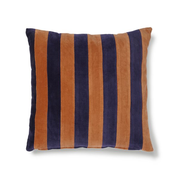 Striped - fluwelen kussen