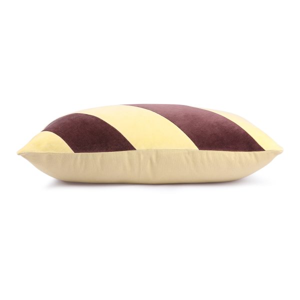 Striped - fluwelen kussen - Afbeelding 2