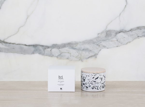 Terrazzo - soja kaars - medium - Afbeelding 3
