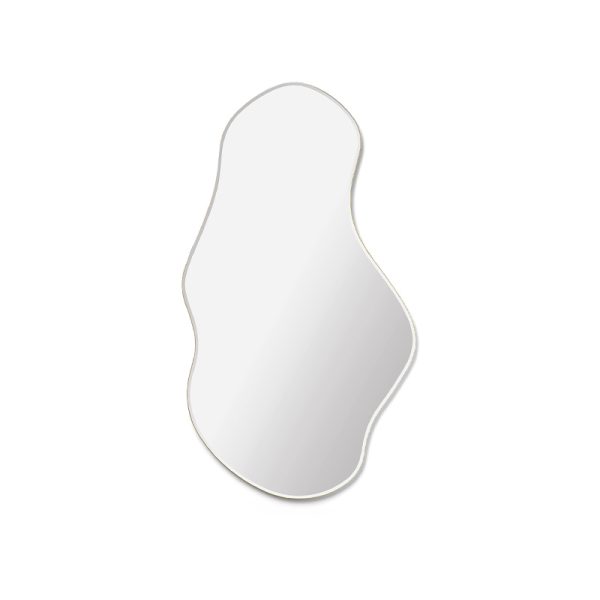 Pond mirror large - spiegel - brass - Afbeelding 2