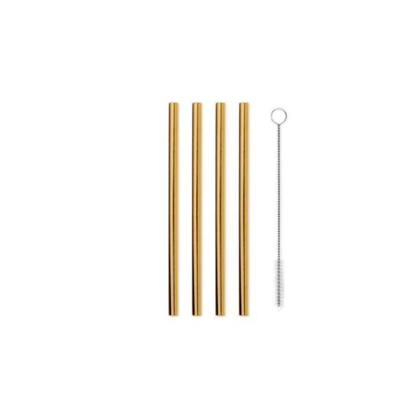 W&P design metal staw small gold