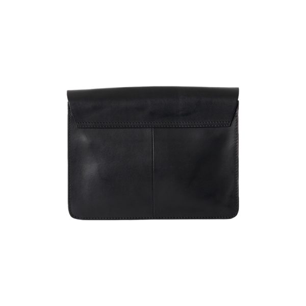 Audrey - handtas - black classic leather - Afbeelding 6