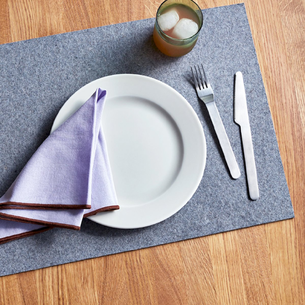 Placemat - onderzetter - dark grey - Afbeelding 2