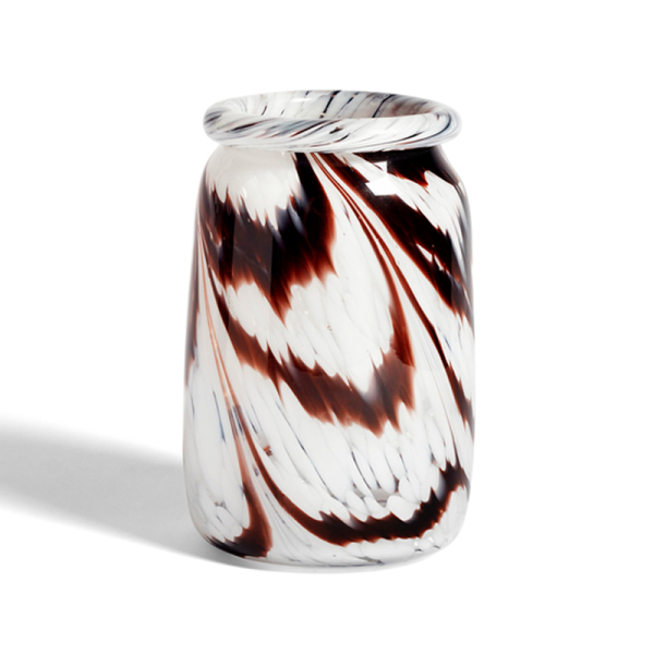 Splash vase roll neck - vaas - coffee