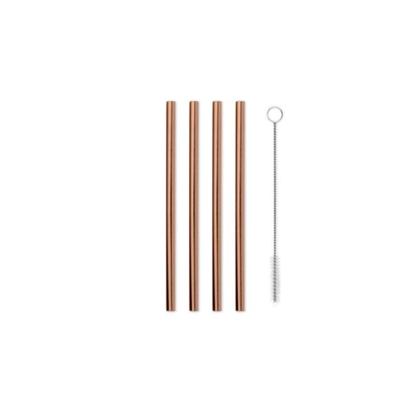 W&P design metal staw small copper