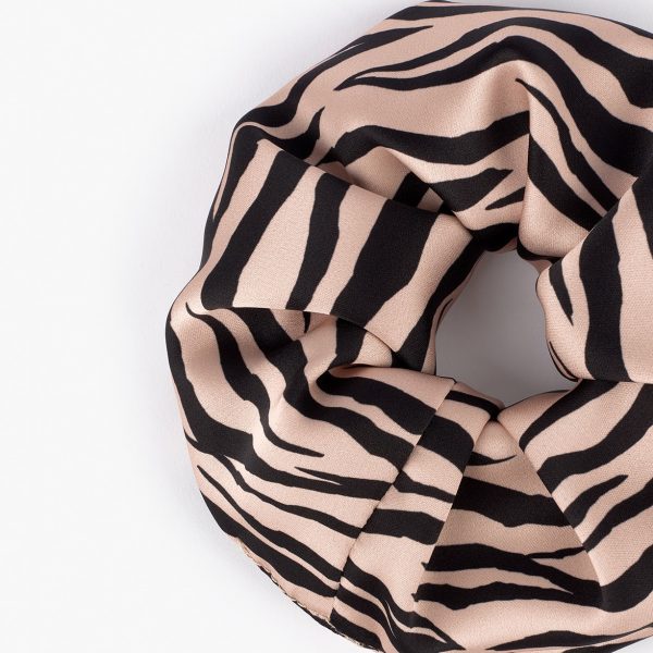 wouf soft tiger maxi scrunchie