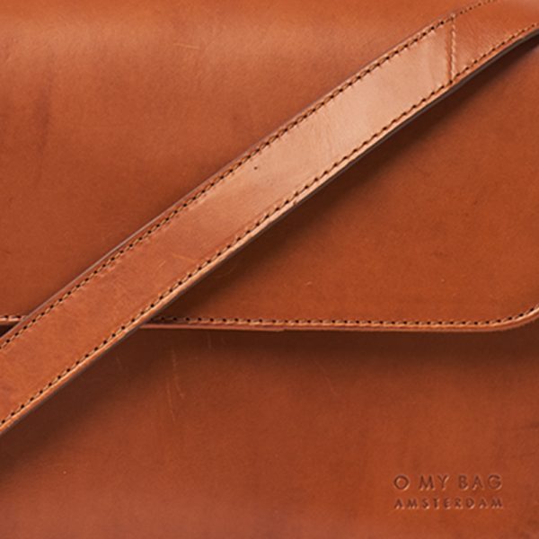 Gina - handtas - cognac - Afbeelding 5