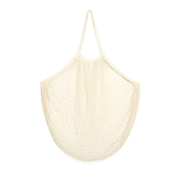 kikkerland XL cotton net carry-all bag
