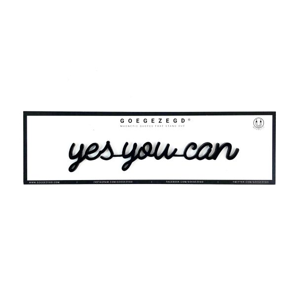 goegezegd yes you can magneet