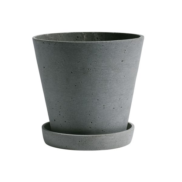 hay flowerpot green large