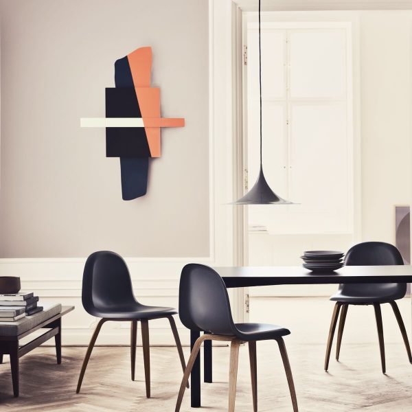 Semi pendant small - hanglamp - black semi matt - Afbeelding 3