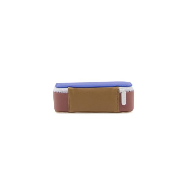Deluxe pennenzak - rood/blauw/bruin - Afbeelding 2