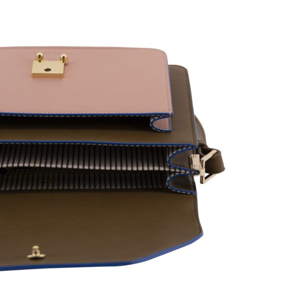 Handtas - sticky sis club - olive green/orange/pink - Afbeelding 3