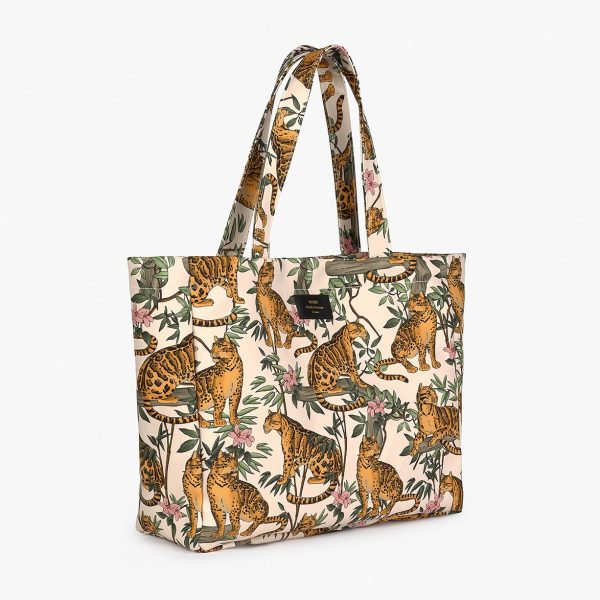 Lazy jungle - tote bag - large - Afbeelding 2