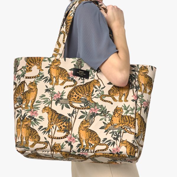 Lazy jungle - tote bag - large - Afbeelding 4