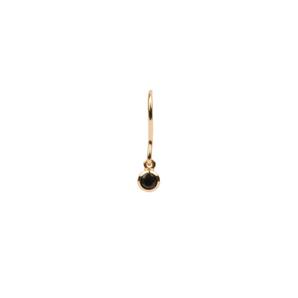 Bliss hook - oorring (1st) - black onyx