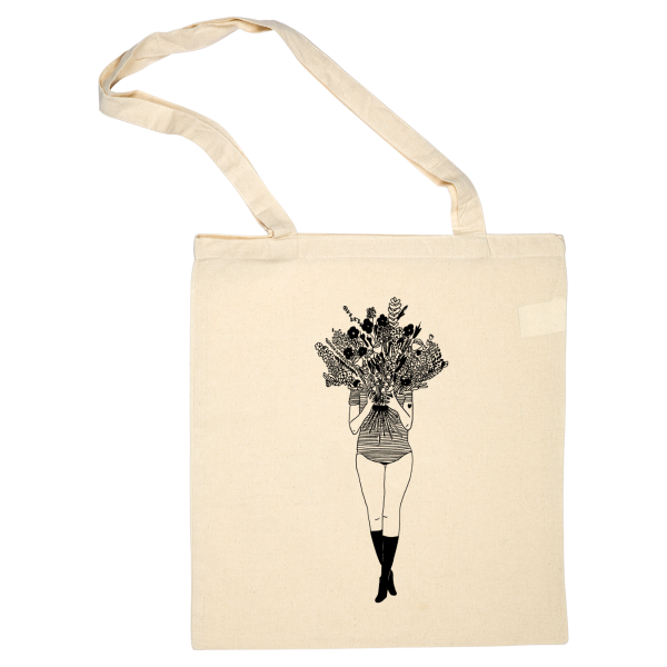 tote bag flower girl