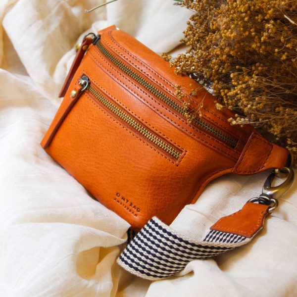 Beck's bum bag - heuptas - cognac stromboli leather - Afbeelding 3