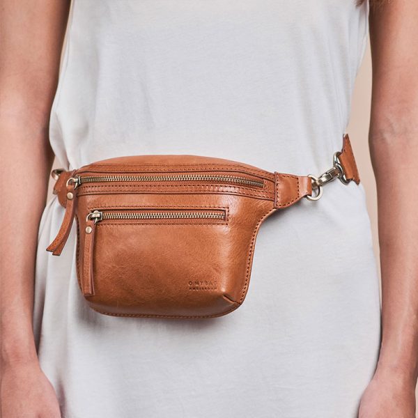 Beck's bum bag - heuptas - cognac stromboli leather - Afbeelding 2