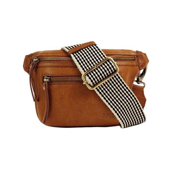 Beck's bum bag - heuptas - cognac stromboli leather - Afbeelding 4