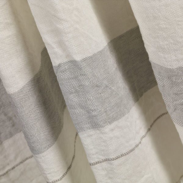 The belgian towel - oyster stripe - Afbeelding 3