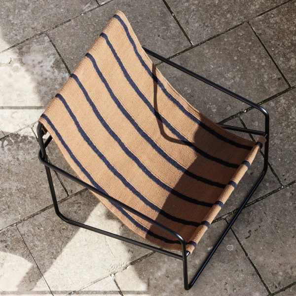 Desert chair stripe - black frame - Afbeelding 3