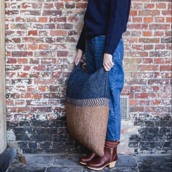 Jules kussen - rust herringbone - Afbeelding 3