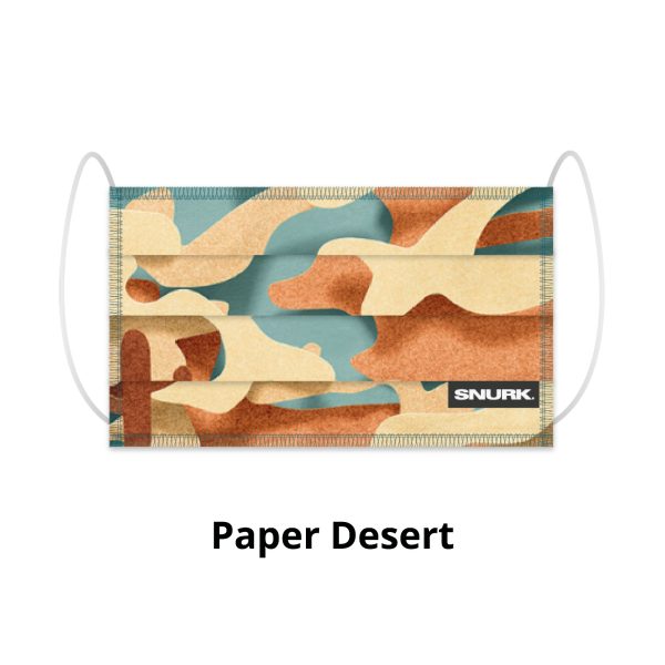 Mondmasker - paper desert