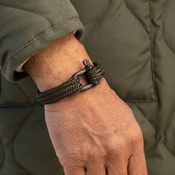 Gorgeous George - armband - army - Afbeelding 3