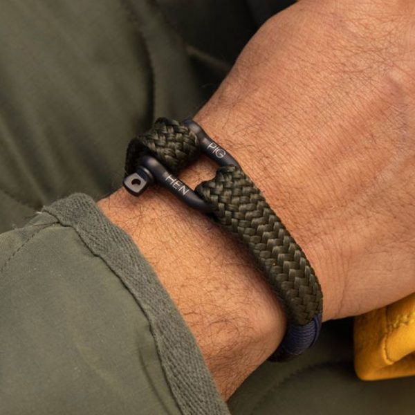 Gorgeous George - armband - army - Afbeelding 4