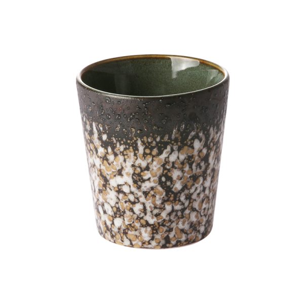 70s ceramics - beker - mud - Afbeelding 2