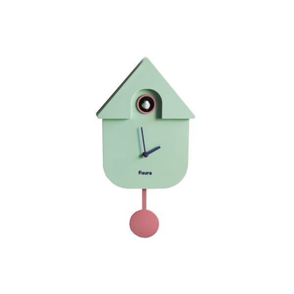 Clock Clukoo - wandklok - mint - Afbeelding 2
