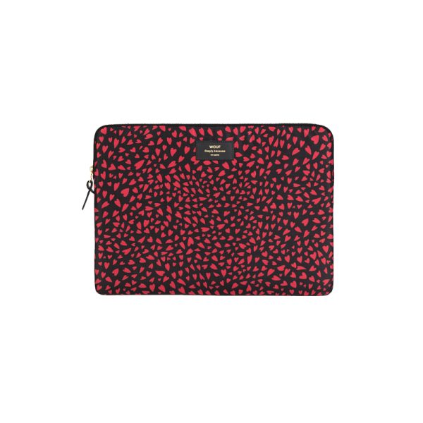 Hearts - laptophoes - zwart