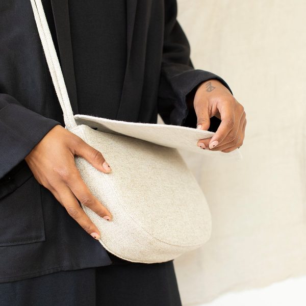 Soma - handtas - linen - Afbeelding 2