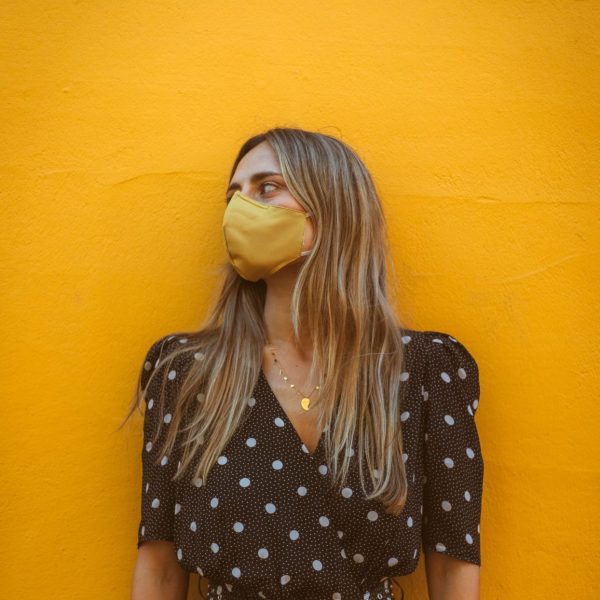 Mondmasker - mosterd - Afbeelding 2