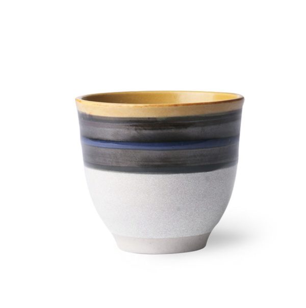 Kyoto keramiek kop - blue striped