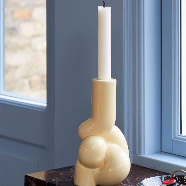 Soft - kandelaar - soft yellow - Afbeelding 2