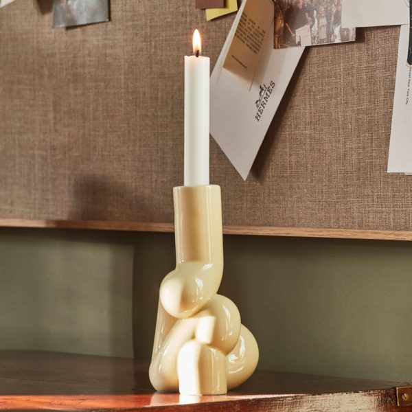 Soft - kandelaar - soft yellow - Afbeelding 3