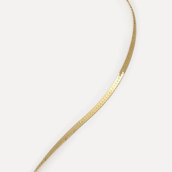 Hugo snake chain - armband - gold - Afbeelding 4