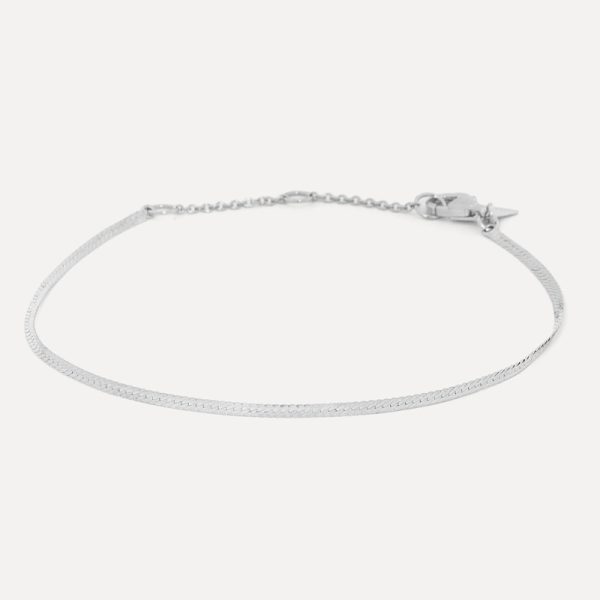 Hugo snake chain - armband - silver - Afbeelding 2